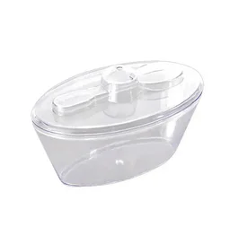 THE BAKING CURV MOOUSE CUP OVAL BIG WITH FORK (DK-131) - PACK OF 12