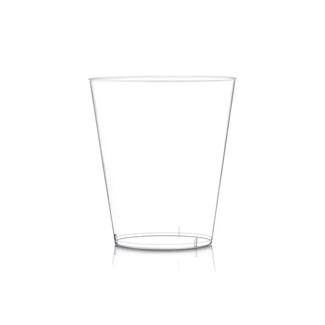 THE BAKING CURV MOOUSE CUP 200ML GLASS WITH LID - PACK OF 10