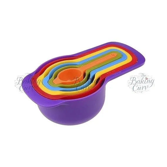 The Baking Curv Measuring Spoon MultiColour