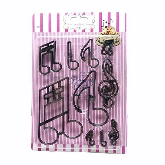 Music Silhouette Cookie Cutter