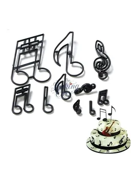 Music Silhouette Cookie Cutter