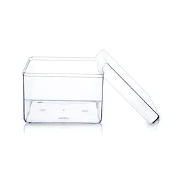 THE BAKING CURV ACRYLIC SQUARE TUB N45 | MOOUSE | PUDDING | Parfait
