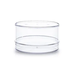 THE BAKING CURV ACRYLIC ROUND TUB N54 200ML | Tiramisu