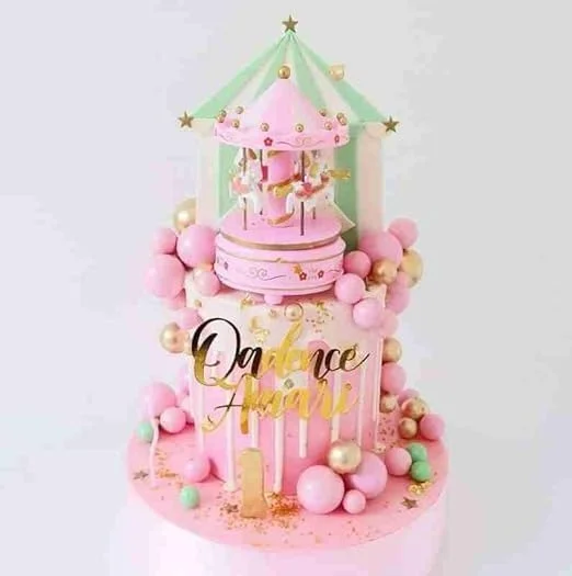 Faux Ball Pink – Decorative Balls for Cakes, Crafts & Festive Decor