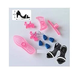 Plastic Fondant Cutter Lady’s Shoe Cutter Mould Cake Decoration Tool