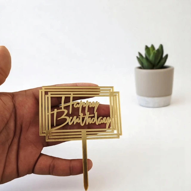 Happy Birthday Topper