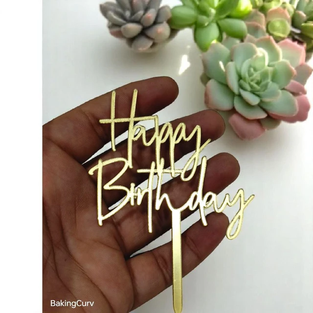 Happy Birthday Topper