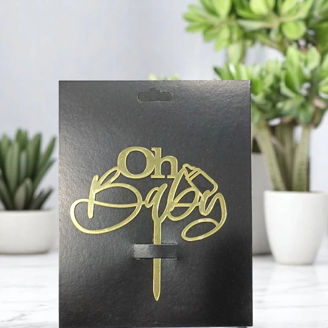 Oh Baby Cake Topper