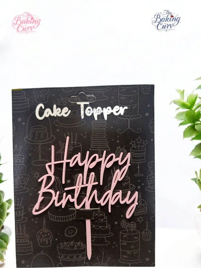 Happy Birthday Topper