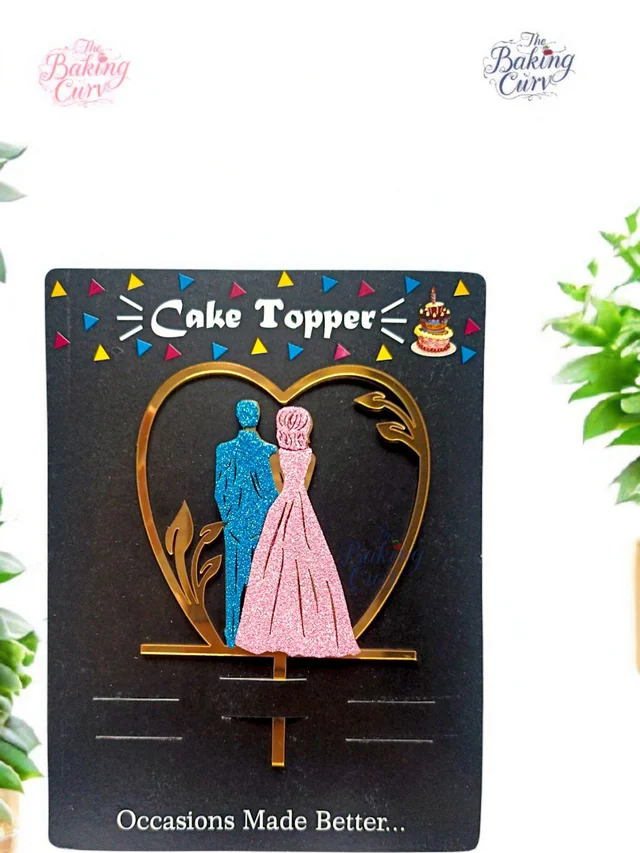 Wedding Couple Cake Topper