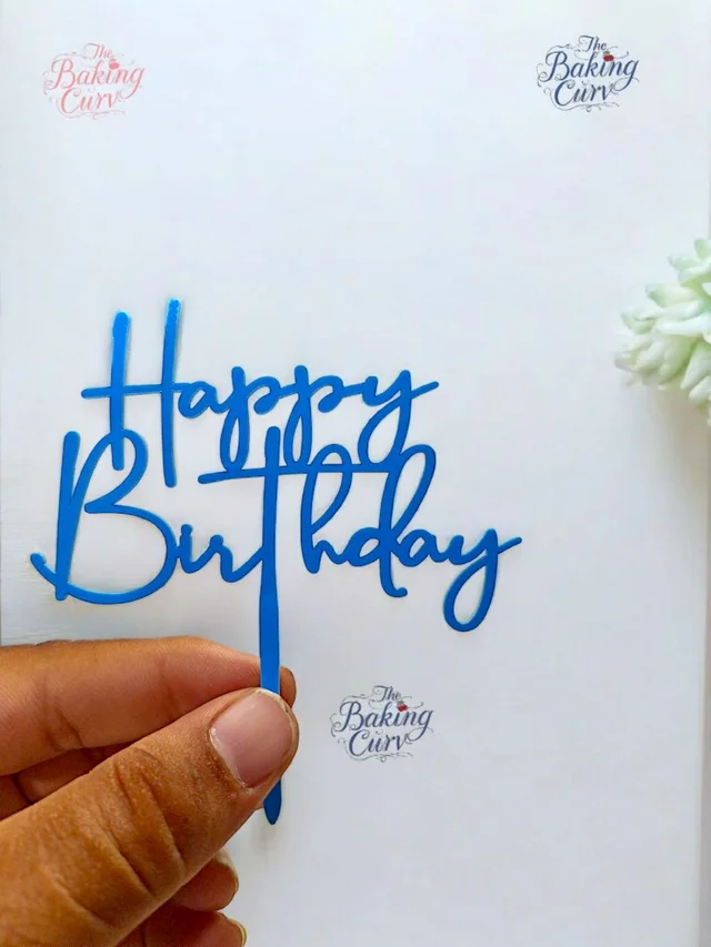 Happy Birthday Topper