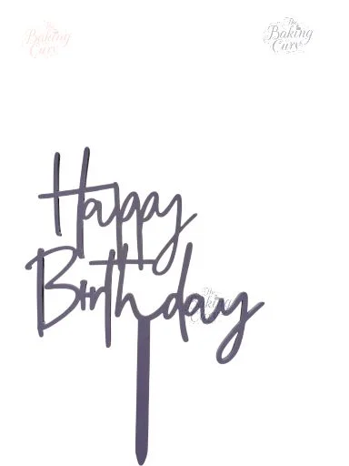 Happy Birthday Topper