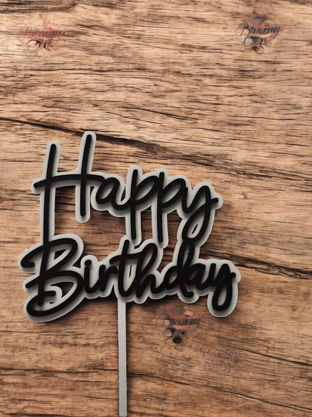Happy Birthday Topper