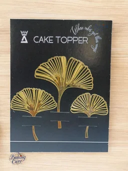 Acrylic Gencko Leaf - Golden