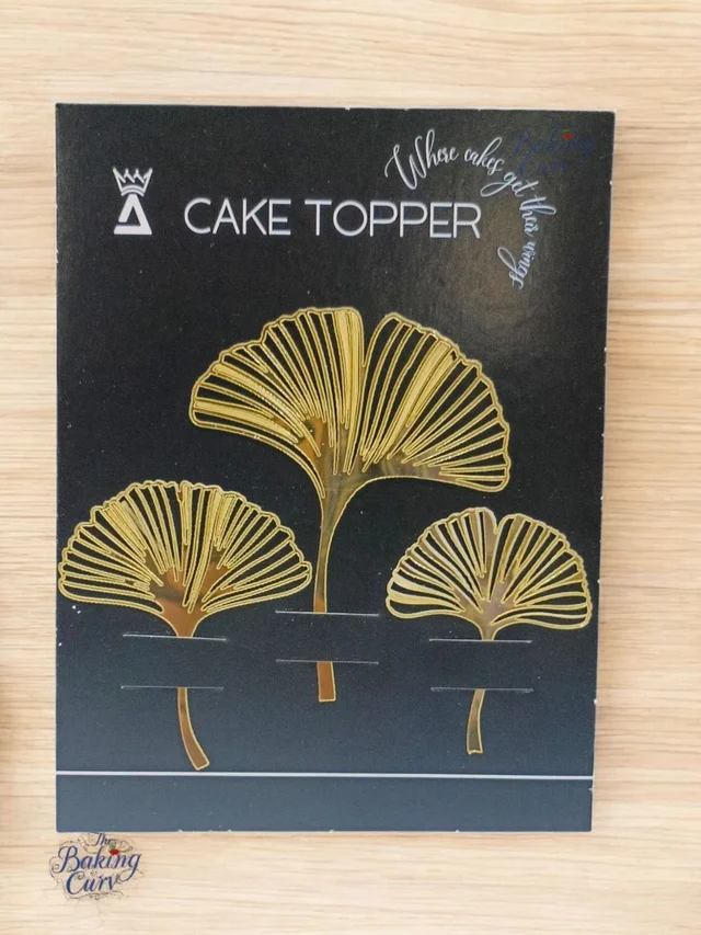 Acrylic Gencko Leaf - Golden
