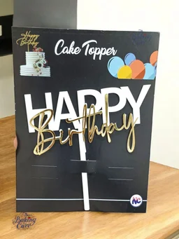 Happy Birthday Cake Topper