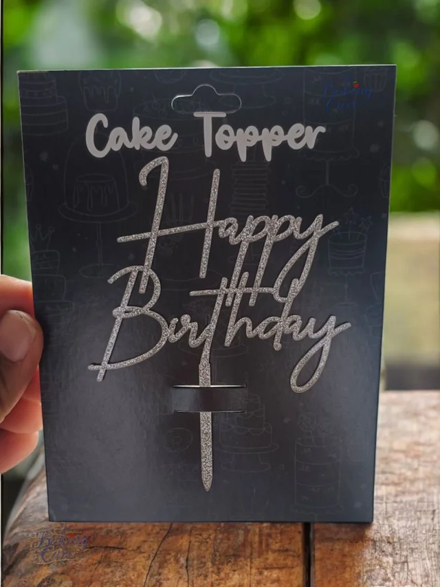 Happy Birthday Cake Topper