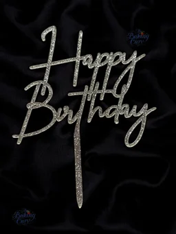 Happy Birthday Cake Topper