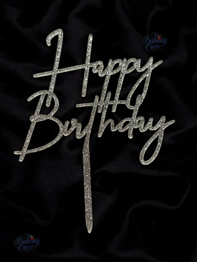 Happy Birthday Cake Topper
