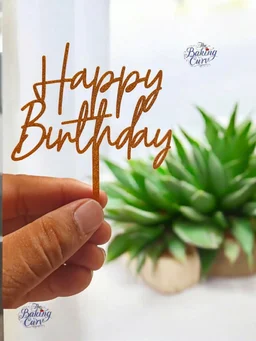Happy Birthday Cake Topper