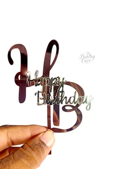 Happy Birthday Cake Topper