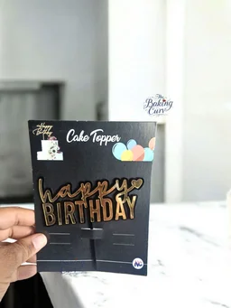 Happy Birthday Cake Topper