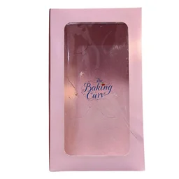 The Baking Curv 8 Cavity Cup Cake Box - Pink, Pack Of 5