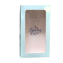 The Baking Curv 8 Cavity Cup Cake Box - Pack Of 25, Blue