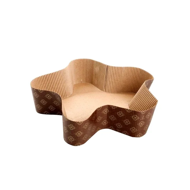The Baking Curv Direct Baking Cup Star Shape (Pack Of 10)