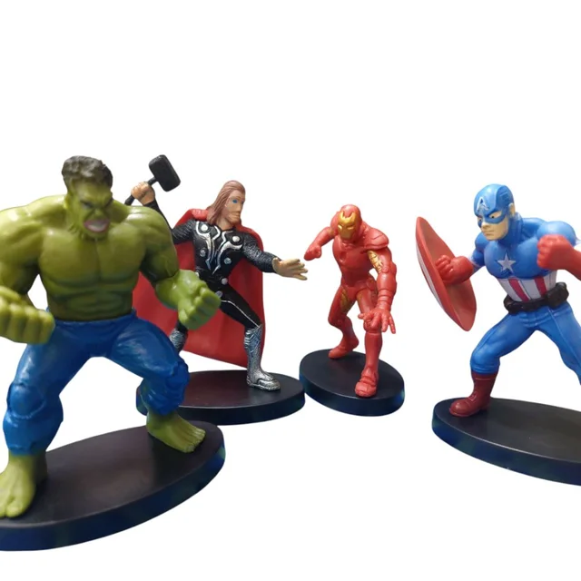 The Baking Curv Avenger Toys Set Of 4