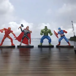 The Baking Curv Avenger Toys Set Of 4