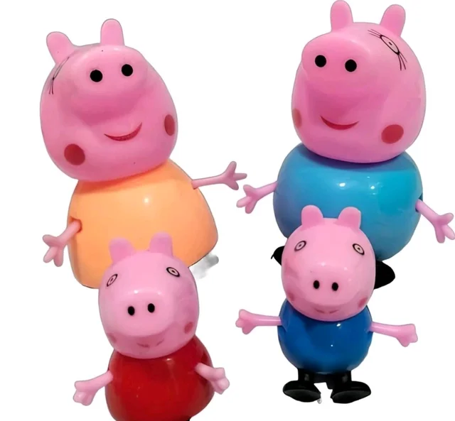 The Baking Curv Cake Topper Papa Peg Toy 4 In 1