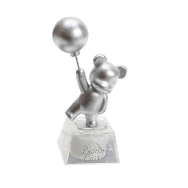 The Baking Curv Cake Topper Teddy