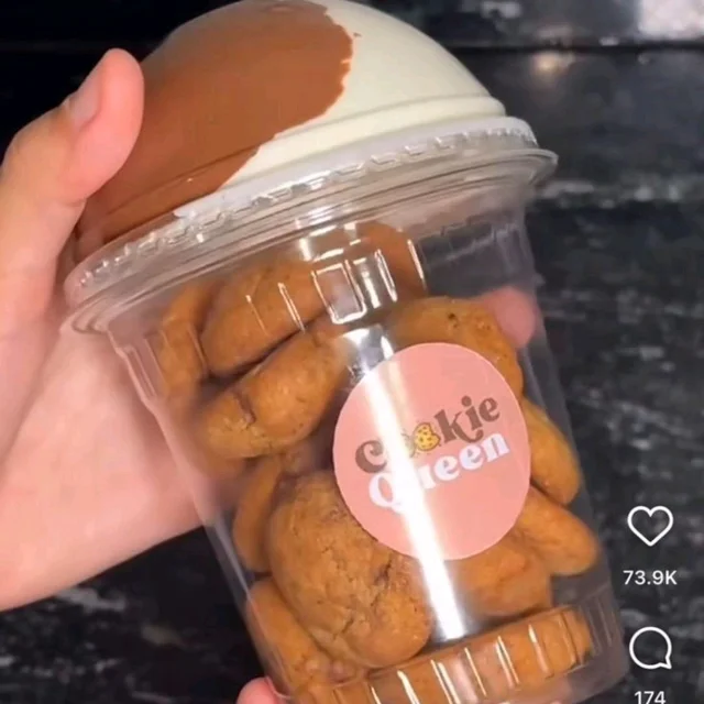 The Baking Curv Cookie Dip Cups