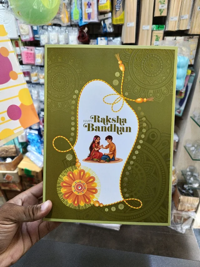The Baking Curv Rakshabandan Hamper Box Mehndi Green