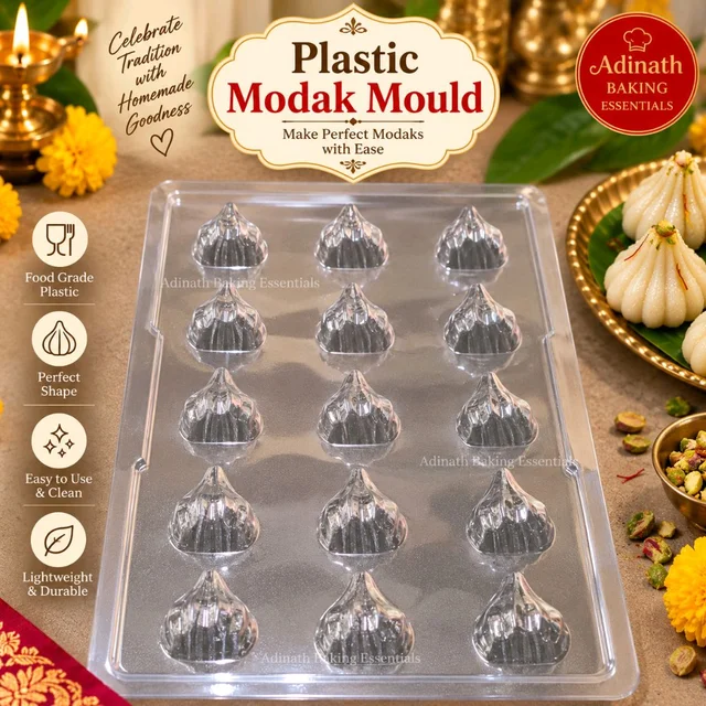 Plastic Modak Mould TBC-5