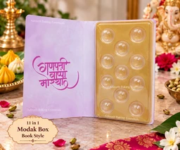 11 In 1 Modak Box Book Style