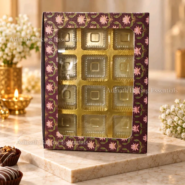 12 Cavity Box - Elegant Bloom