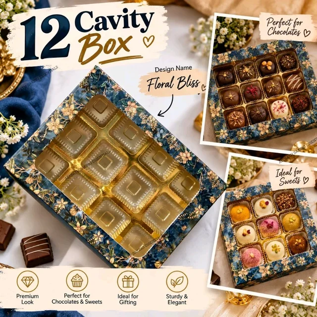 12 Cavity Box - Floral Bliss