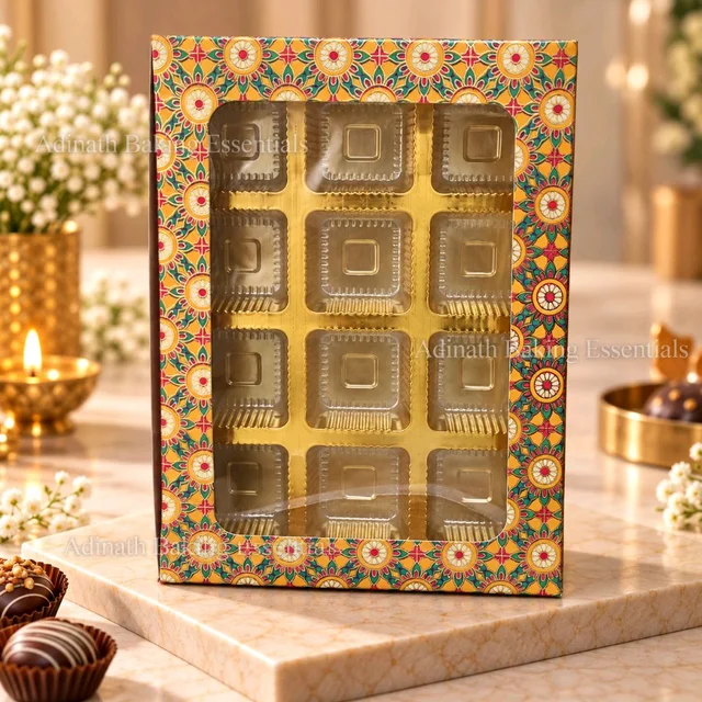 12 Cavity Box - Festive Bloom