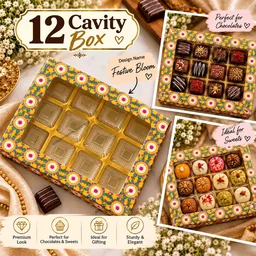 12 Cavity Box - Festive Bloom