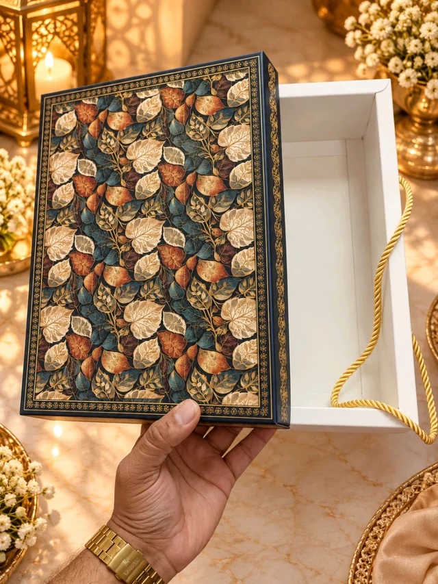 Royal Midnight Foliage Hamper Box