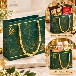Royal Botanical Theme Gifting Bag|Return Gift|Chocolate Box | Perfume Bag