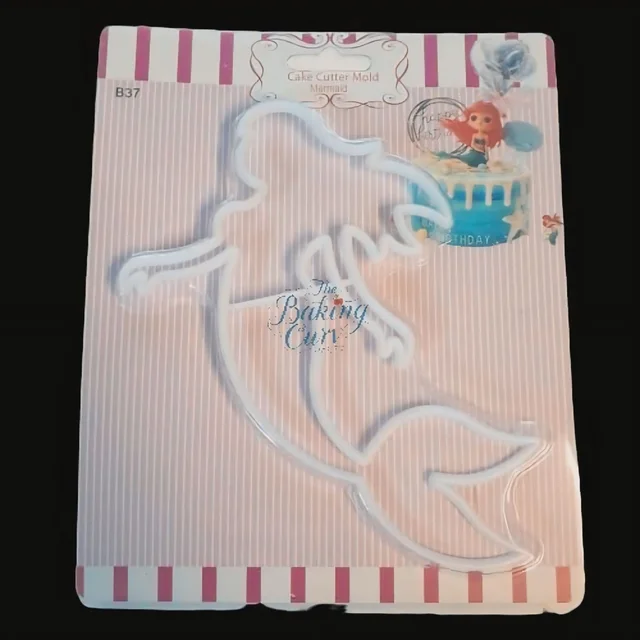 The Baking Curv Mermaid Cutter | Fondant Cutter