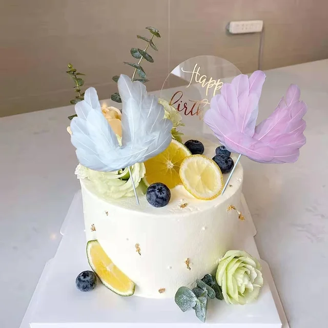THE BAKING CURV CAKE TOPPER FEATHER 