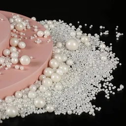 The Baking Curv White Sprinklers Mix Size