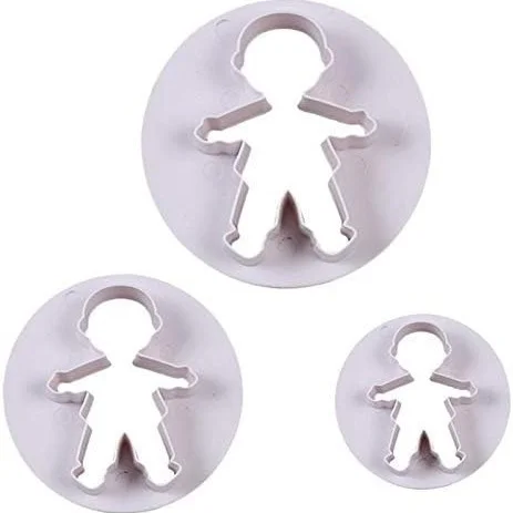 The Baking Curv Baby Boy Fondant Cutter – Cute Cake Decorating Tool for Baby Showers & Themed Cakes