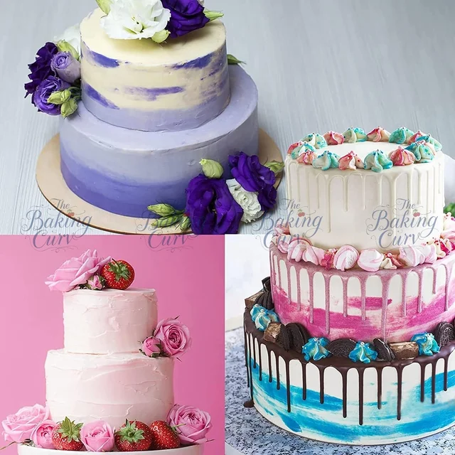 The Baking Curv 8Pcs Plastic Cake Dowels Rods for Tiered Cake Construction, 30CM*1CM
