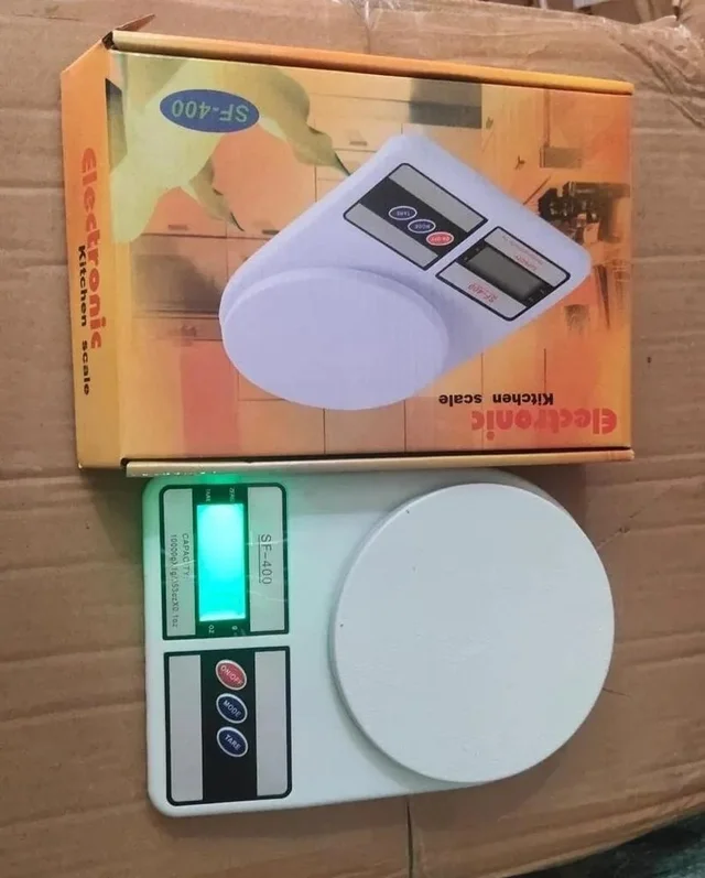 The Baking Curv SF-400 Kitchen Weighing Scale – Digital 10kg Scale for Baking, Cooking & Precision Measurement