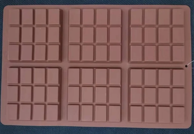The Baking Curv Kunafa Bar Mould |Silicon Dairymilk Mould 6 In 1